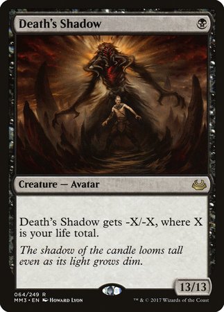 Death's Shadow [Modern Masters 2017] | Exor Games Truro