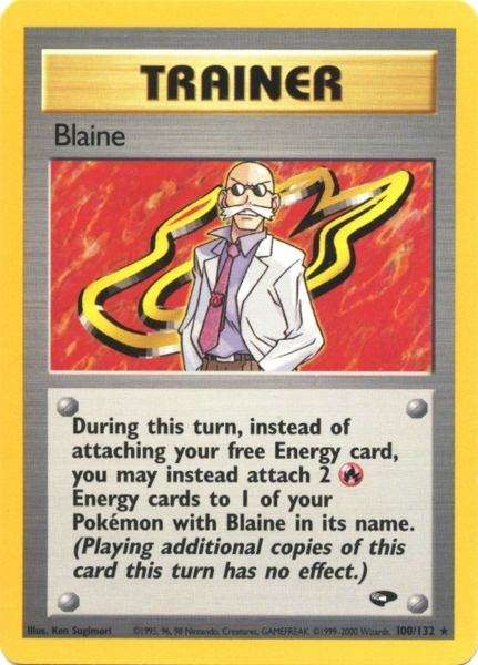 Blaine (100/132) [Gym Challenge Unlimited] | Exor Games Truro