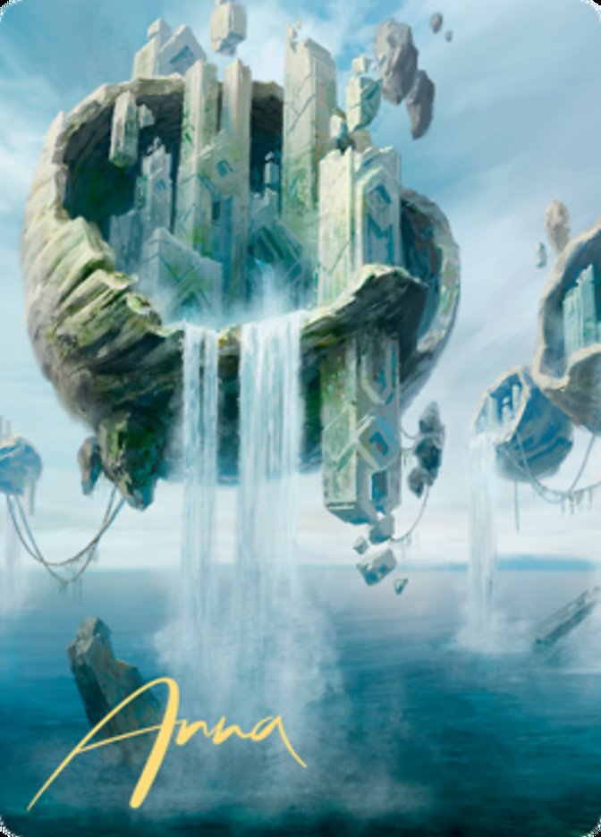 Island 2 Art Card (Gold-Stamped Signature) [Zendikar Rising Art Series] | Exor Games Truro