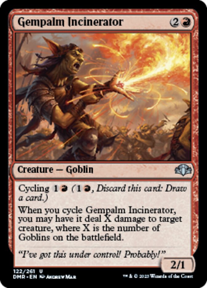 Gempalm Incinerator [Dominaria Remastered] | Exor Games Truro