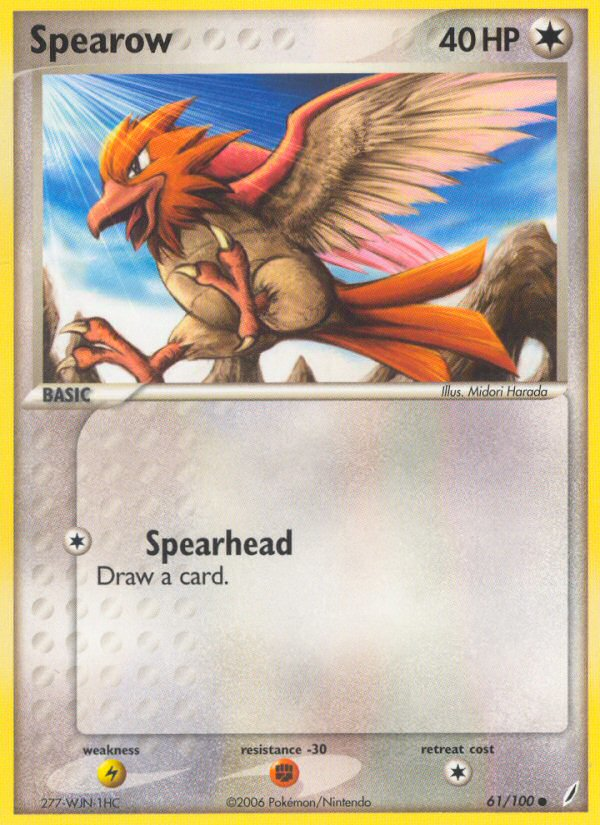 Spearow (61/100) [EX: Crystal Guardians] | Exor Games Truro