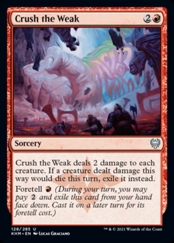 Crush the Weak [Kaldheim] | Exor Games Truro