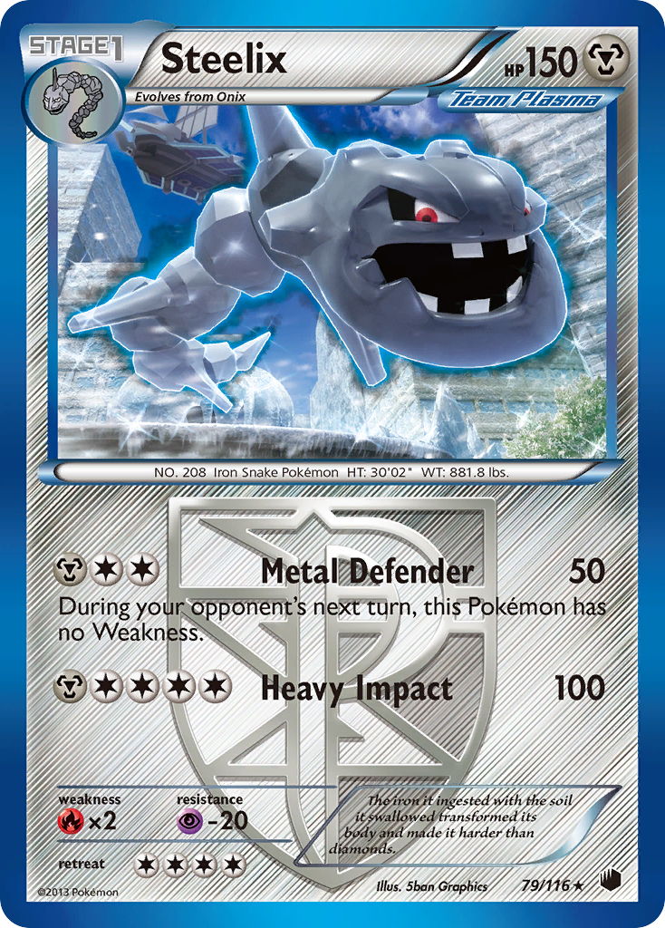 Steelix (79/116) [Black & White: Plasma Freeze] | Exor Games Truro