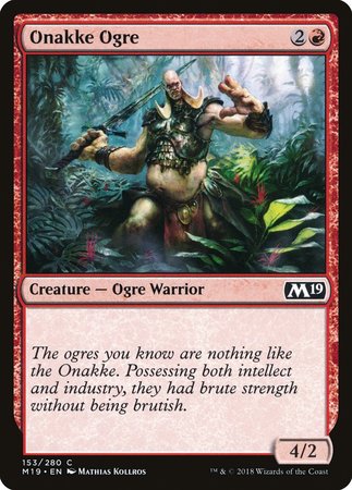 Onakke Ogre [Core Set 2019] | Exor Games Truro