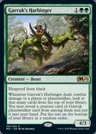 Garruk's Harbinger [Core Set 2021] | Exor Games Truro