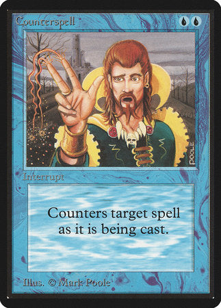 Counterspell [Limited Edition Beta] | Exor Games Truro