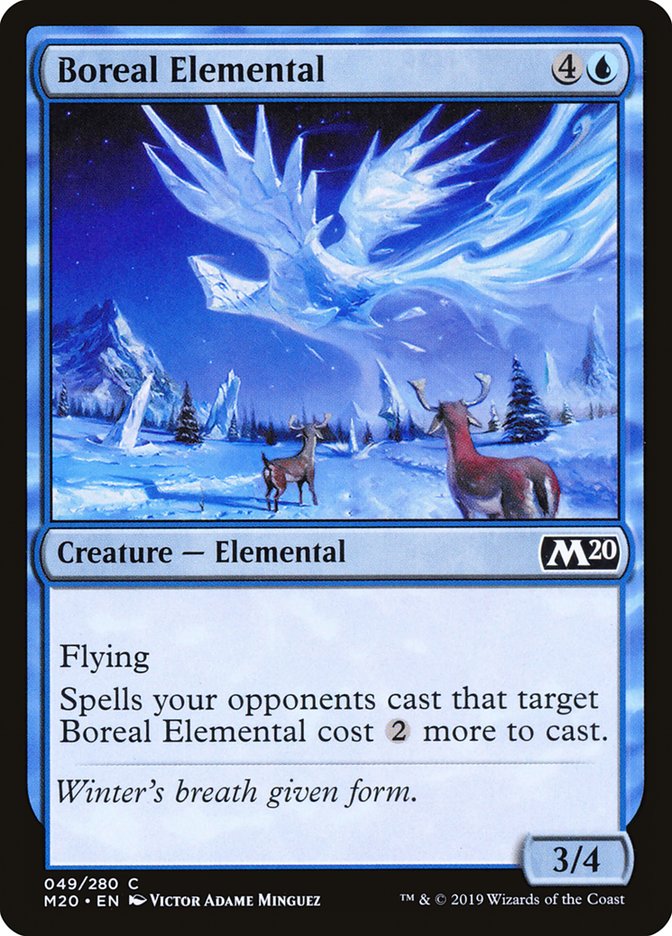 Boreal Elemental [Core Set 2020] | Exor Games Truro