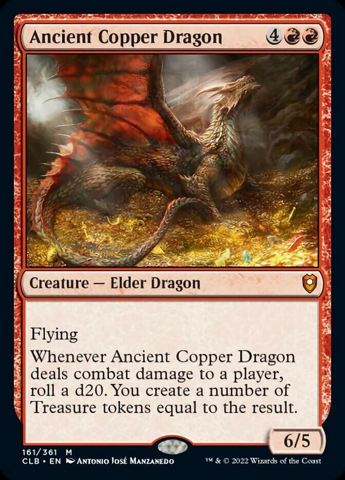 Ancient Copper Dragon [Commander Legends: Battle for Baldur's Gate] | Exor Games Truro