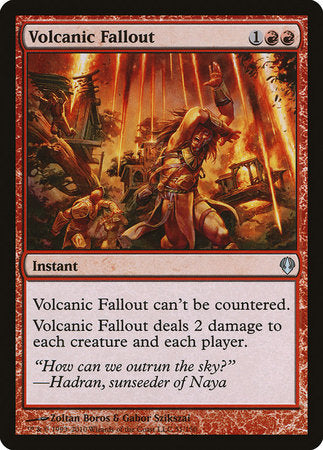 Volcanic Fallout [Archenemy] | Exor Games Truro