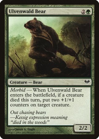 Ulvenwald Bear [Dark Ascension] | Exor Games Truro