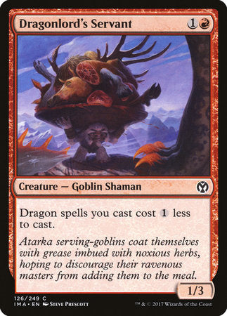 Dragonlord's Servant [Iconic Masters] | Exor Games Truro
