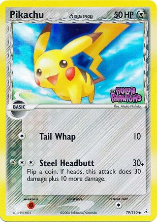 Pikachu (79/110) (Delta Species) (Stamped) [EX: Holon Phantoms] | Exor Games Truro