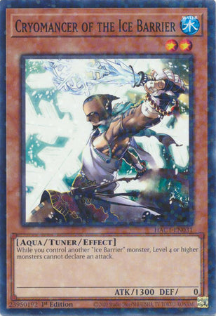 Cryomancer of the Ice Barrier (Duel Terminal) [HAC1-EN031] Common | Exor Games Truro