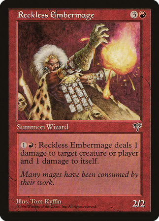 Reckless Embermage [Mirage] | Exor Games Truro