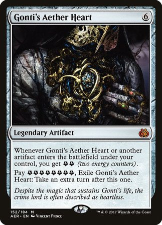 Gonti's Aether Heart [Aether Revolt] | Exor Games Truro