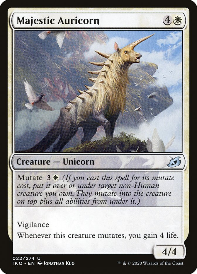 Majestic Auricorn [Ikoria: Lair of Behemoths] | Exor Games Truro