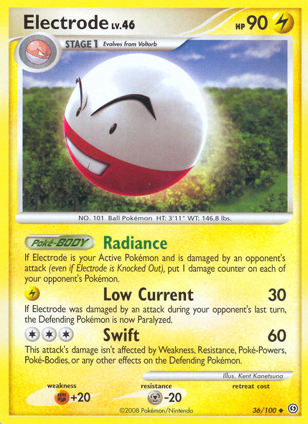 Electrode (36/100) [Diamond & Pearl: Stormfront] | Exor Games Truro