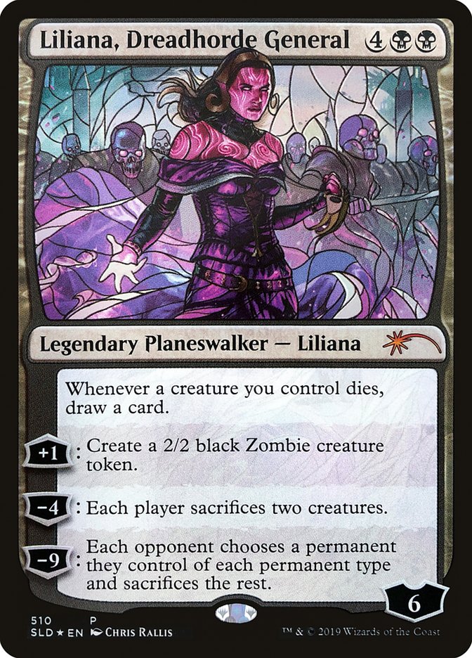 Liliana, Dreadhorde General (Stained Glass) [Secret Lair Drop Promos] | Exor Games Truro