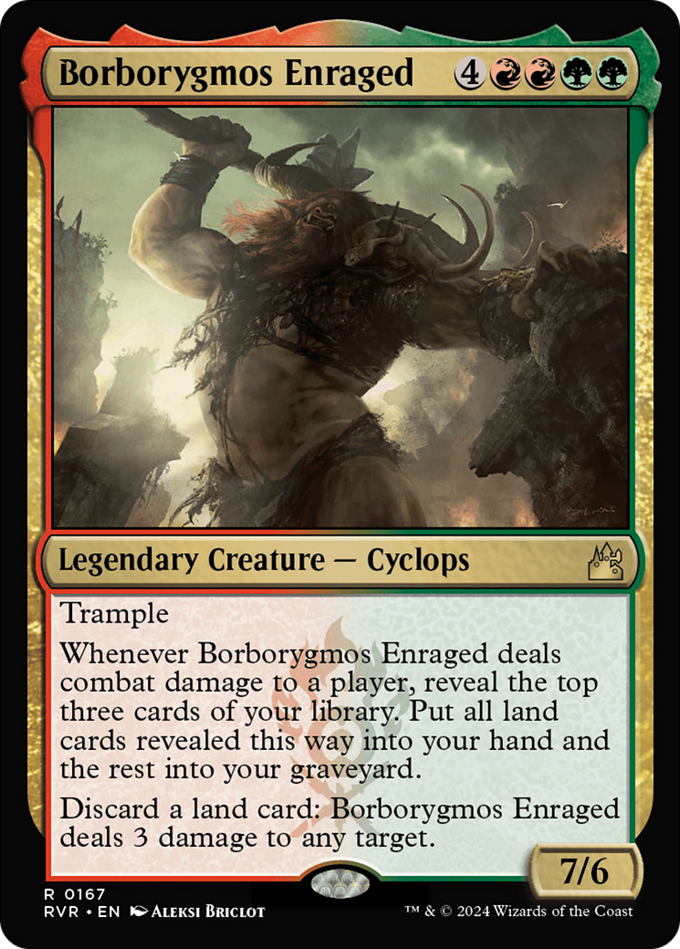 Borborygmos Enraged [Ravnica Remastered] | Exor Games Truro