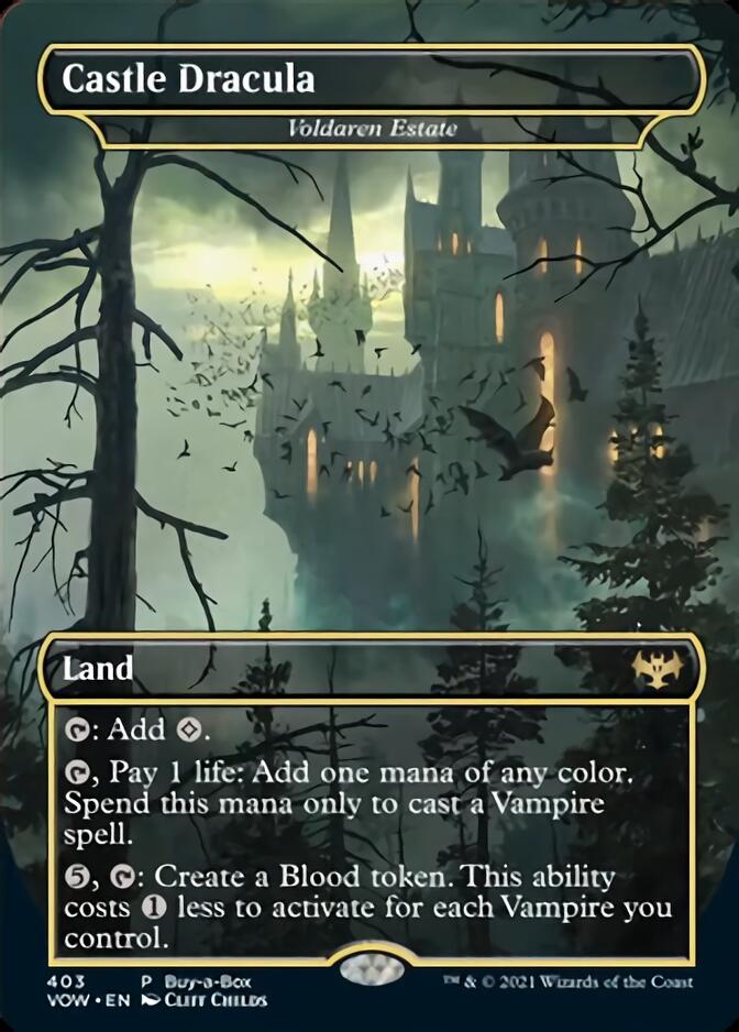 Voldaren Estate - Castle Dracula (Buy-A-Box) [Innistrad: Crimson Vow] | Exor Games Truro