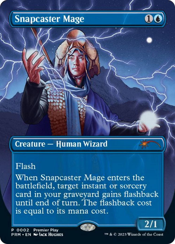 Snapcaster Mage (Borderless Alternate Art) [Regional Championship Qualifiers 2023] | Exor Games Truro