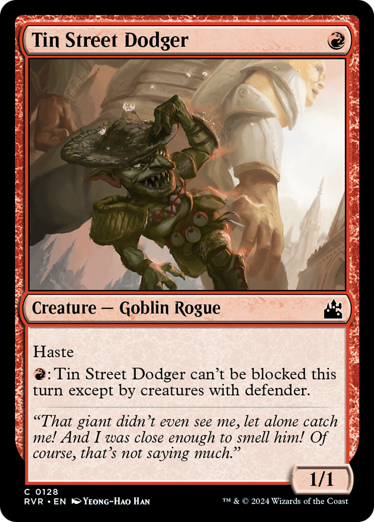 Tin Street Dodger [Ravnica Remastered] | Exor Games Truro