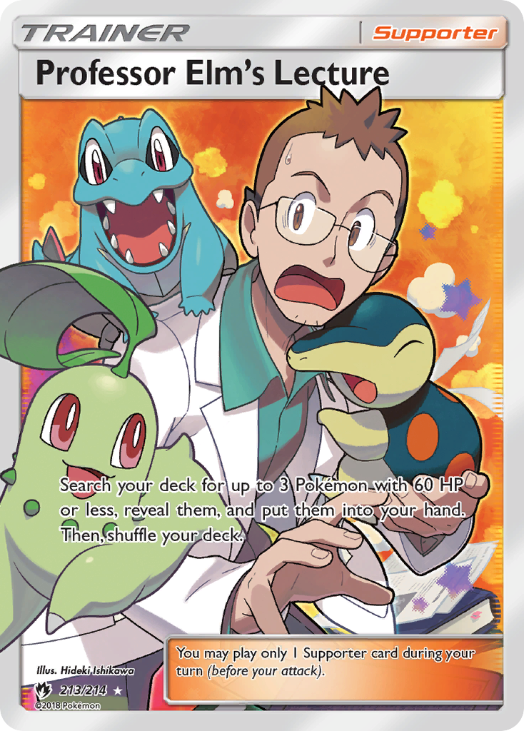 Professor Elm's Lecture (213/214) [Sun & Moon: Lost Thunder] | Exor Games Truro