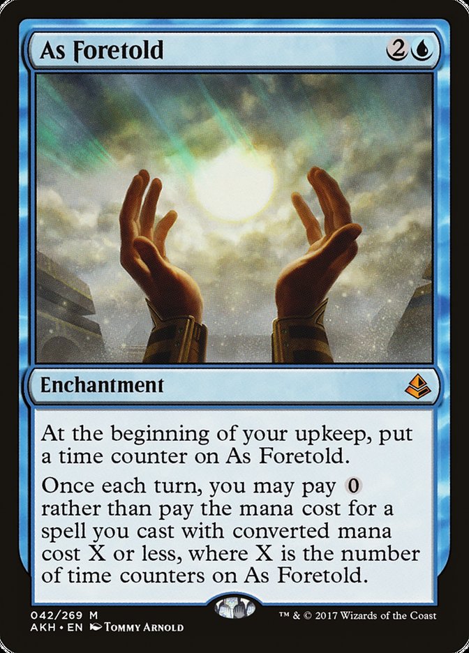 As Foretold [Amonkhet] | Exor Games Truro