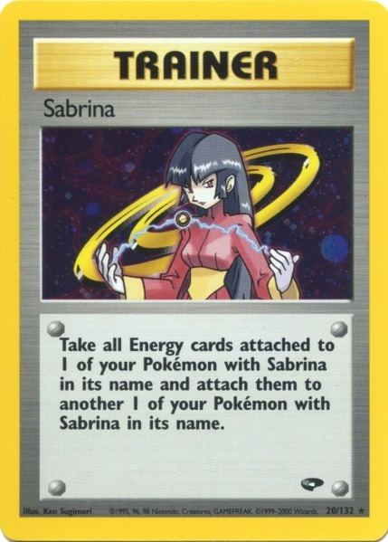 Sabrina (20/132) [Gym Challenge Unlimited] | Exor Games Truro