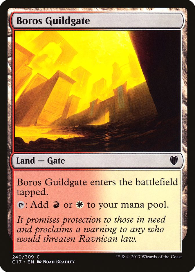 Boros Guildgate [Commander 2017] | Exor Games Truro