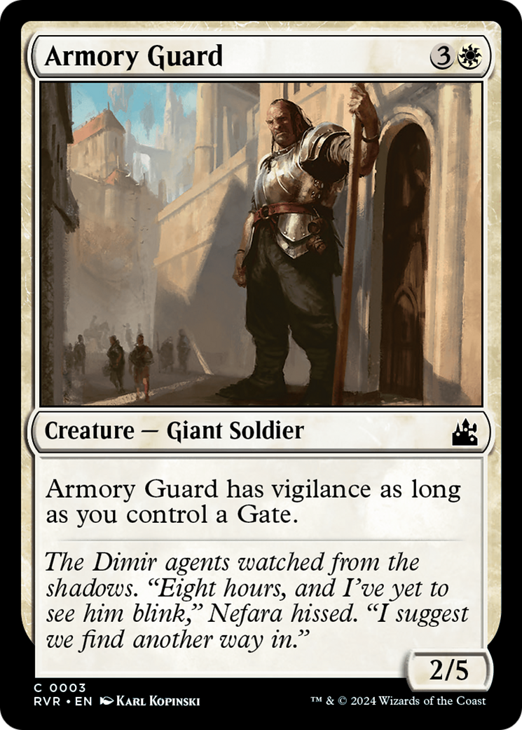 Armory Guard [Ravnica Remastered] | Exor Games Truro