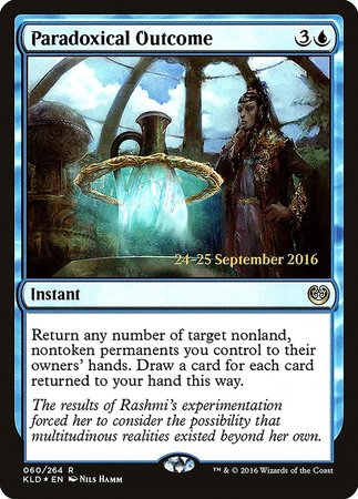 Paradoxical Outcome [Kaladesh Promos] | Exor Games Truro