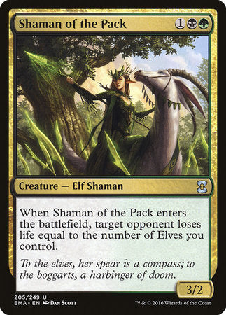 Shaman of the Pack [Eternal Masters] | Exor Games Truro