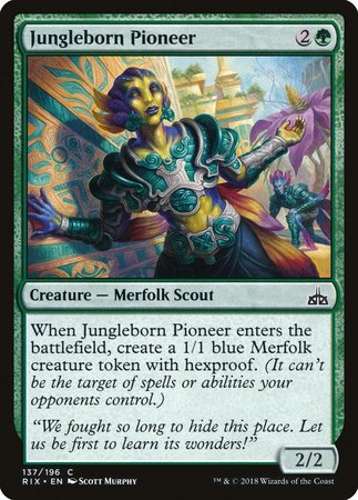 Jungleborn Pioneer [Rivals of Ixalan] | Exor Games Truro
