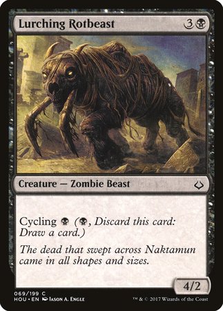 Lurching Rotbeast [Hour of Devastation] | Exor Games Truro