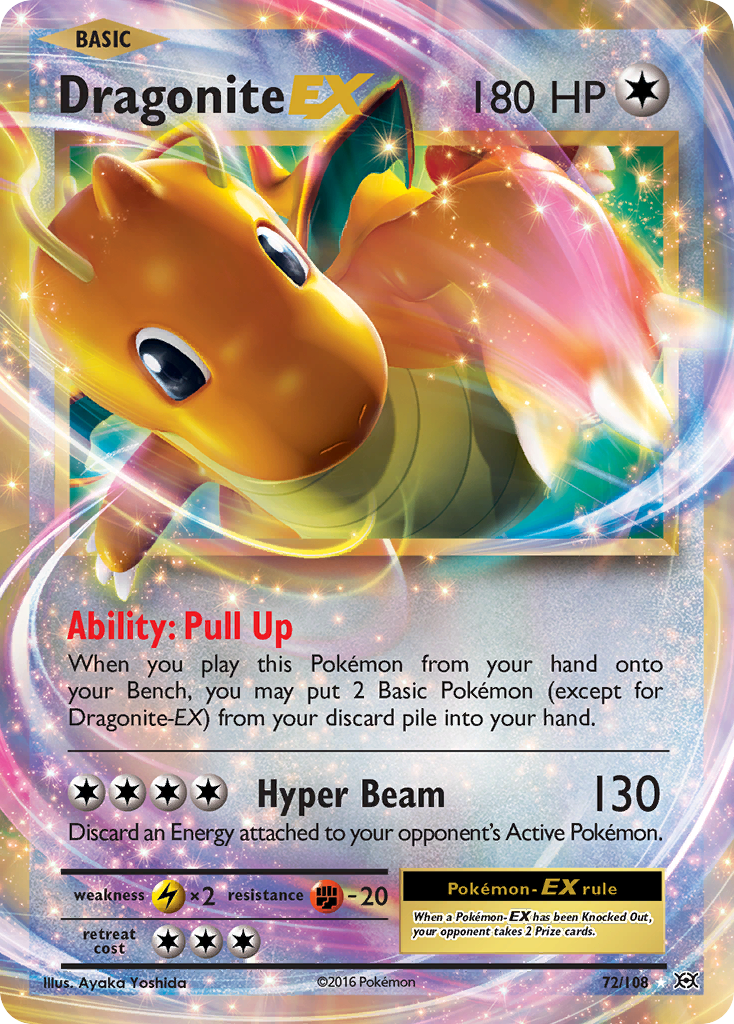Dragonite EX (72/108) [XY: Evolutions] | Exor Games Truro