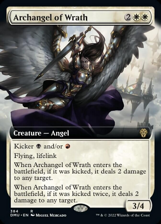 Archangel of Wrath (Extended Art) [Dominaria United] | Exor Games Truro