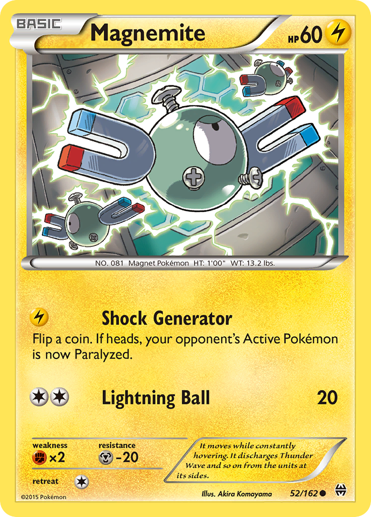 Magnemite (52/162) [XY: BREAKthrough] | Exor Games Truro