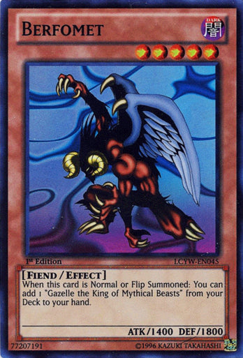 Berfomet [LCYW-EN045] Super Rare | Exor Games Truro