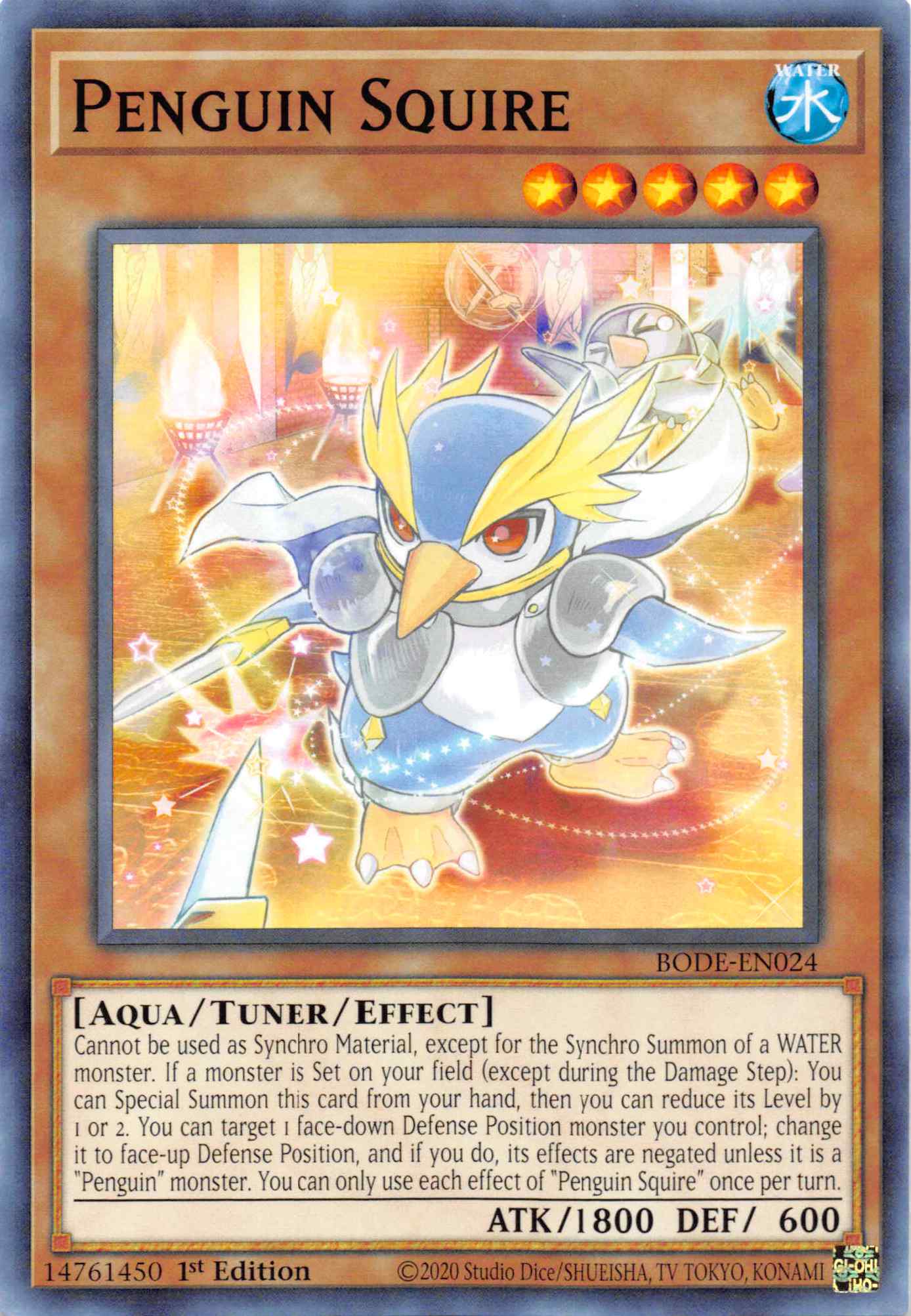 Penguin Squire [BODE-EN024] Common | Exor Games Truro