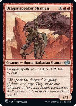 Dragonspeaker Shaman [Jumpstart 2022] | Exor Games Truro