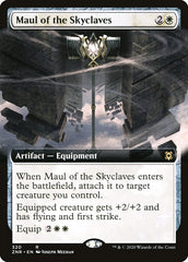 Maul of the Skyclaves (Extended Art) [Zendikar Rising] | Exor Games Truro