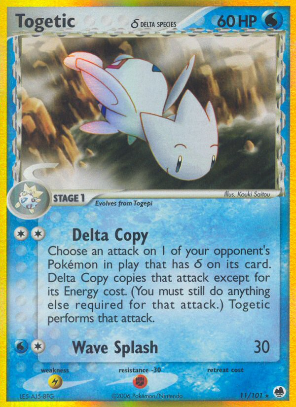 Togetic (11/101) (Delta Species) [EX: Dragon Frontiers] | Exor Games Truro