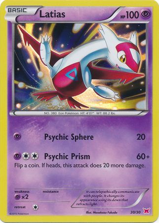 Latias (30/30) [XY: Trainer Kit 2 - Latias] | Exor Games Truro