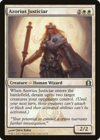 Azorius Justiciar [Return to Ravnica] | Exor Games Truro