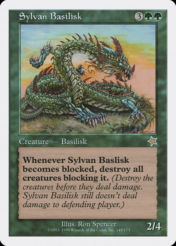 Sylvan Basilisk [Starter 1999] | Exor Games Truro