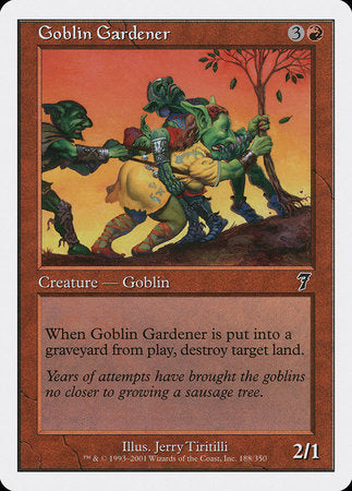 Goblin Gardener [Seventh Edition] | Exor Games Truro
