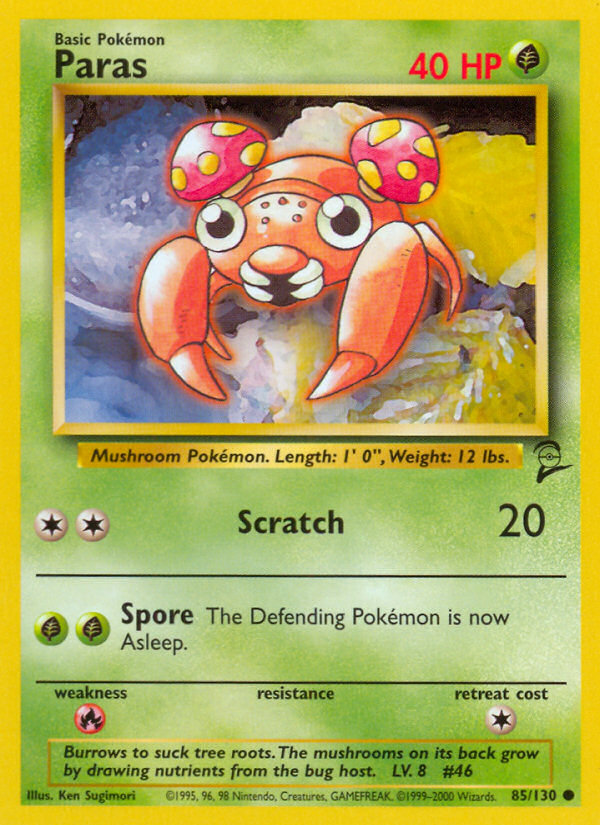 Paras (85/130) [Base Set 2] | Exor Games Truro