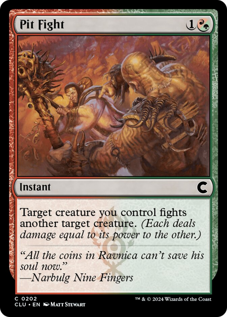 Pit Fight [Ravnica: Clue Edition] | Exor Games Truro
