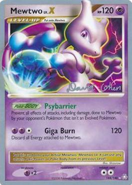 Mewtwo LV.X (144/146) (Stallgon - David Cohen) [World Championships 2009] | Exor Games Truro